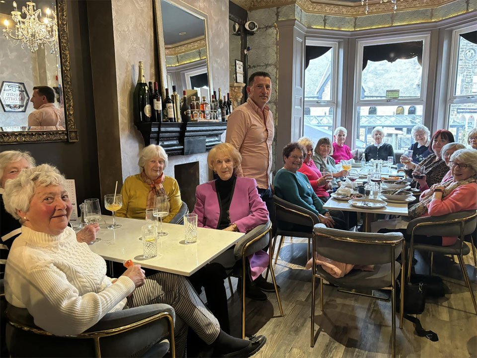 socialising old people